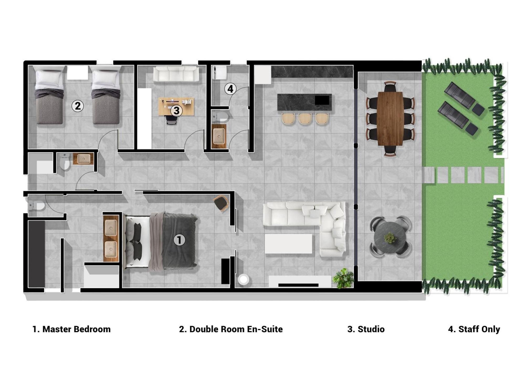 The Oasis Residence Jambiani  Extérieur photo